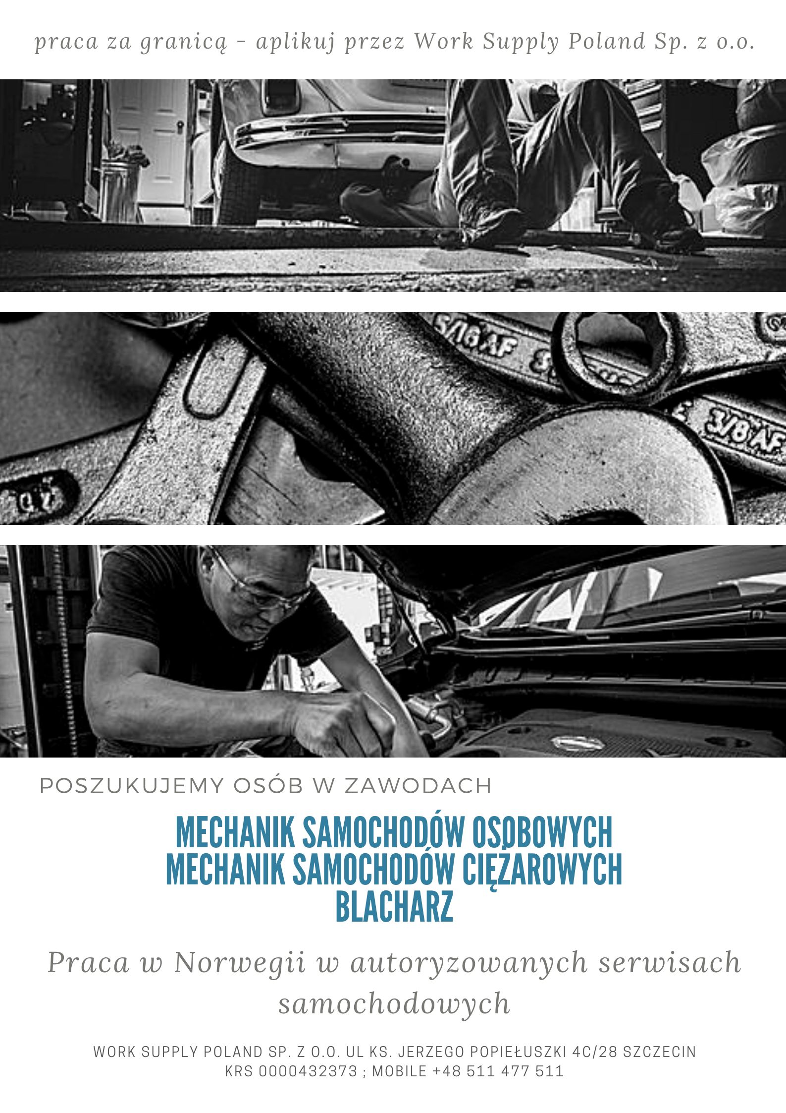 Firmy poszukują do pracy! - plakaty