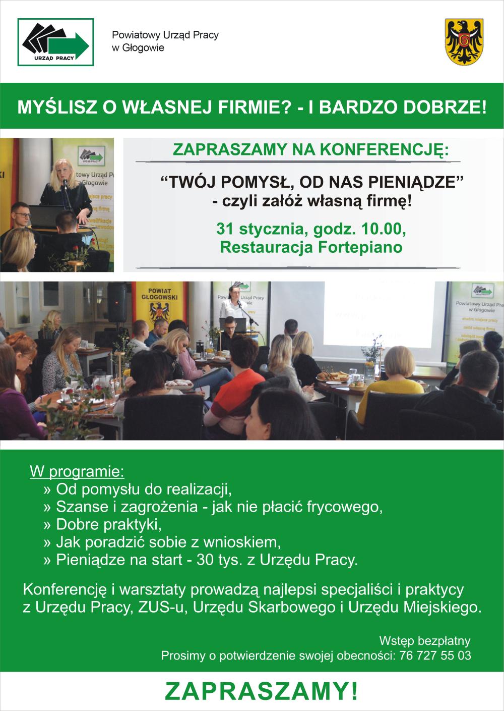 Zdjęcie galerii artykułu:  - Twój pomysł od nas pieniądze - plakat.jpg