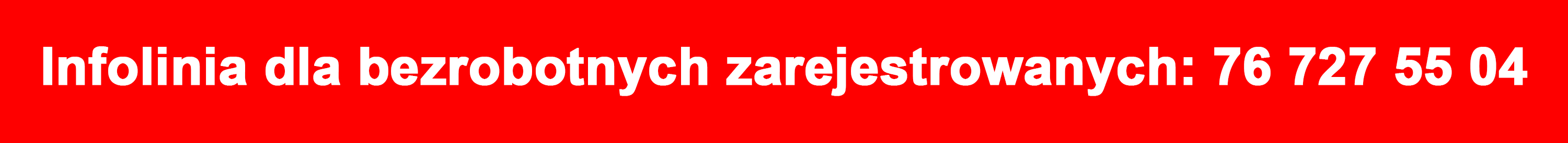 Infolinia - baner