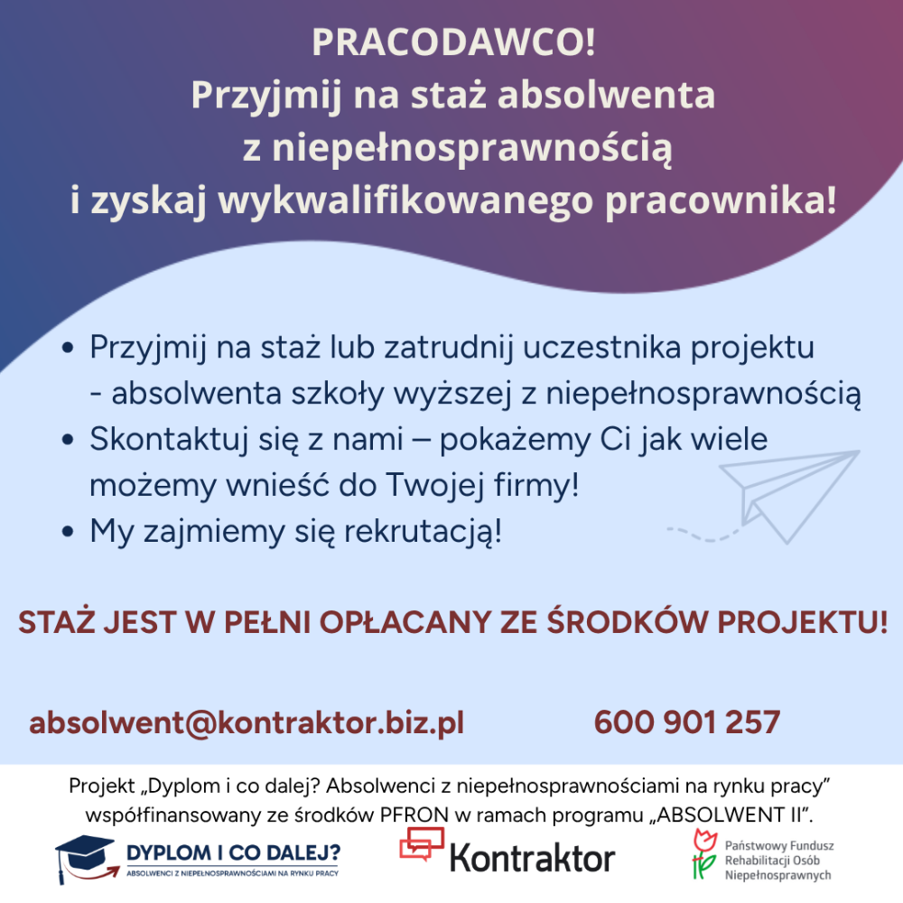 informacje dotyczące projektu